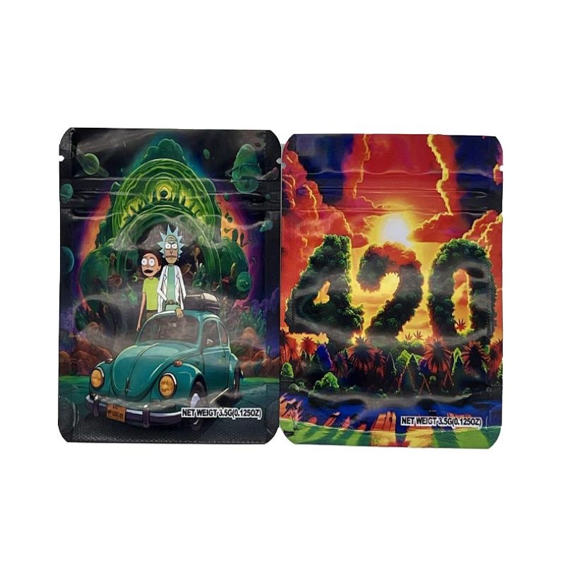 SpongeBob 420 Weed Mylar Bags